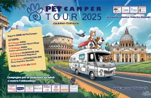 Pet Camper Tour 2025: al via l’iniziativa green per animali, ambiente e sicurezza pet-camper-tour-giubileo-edition-2025