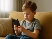 Bambini e smartphone: un amore precoce (e un po’ pericoloso) AI IMG