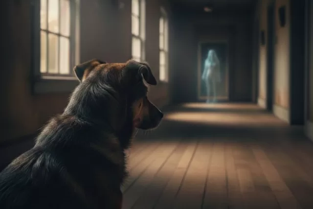 ai-foto cani-e-fantasmi-la-percezione-canina -del-paranormale